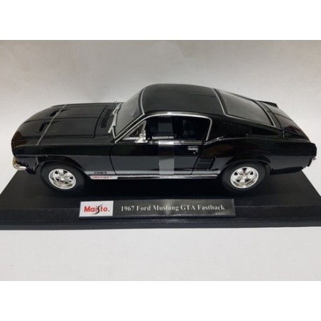 Ford Mustang 1967 Gta Fastback 1:18 Maisto Edicion Especial