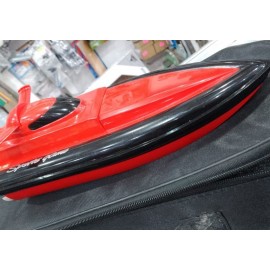 Lancha Sports Radio Control En Rojo 2.4G