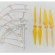 Drone 4 Hélice Y 4  Anillo De Protección Para Hubsan H507 A