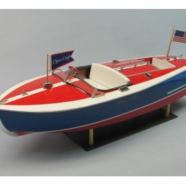 KIT PARA ARMAR LANCHA  1938 CHRIS-CRAFT 16′ PAINTED RACER, KIT