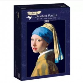 Girl with a Pearl Earring 1665 Vermeer rompecabezas 1000 piezas