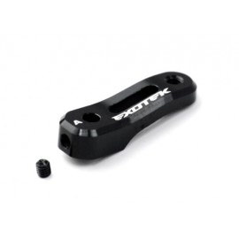 Exotek 1430BLK brazo servo aluminio hd 25T Negro